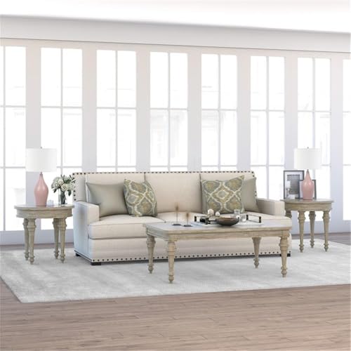 Henn&Hart TL0280 Bella 28.25 Inch Tall Porcelain Table Lamp With Fabric Shade In Rose/White thumb #3
