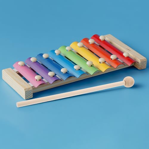 Baquetas de madera sólidas para batería y percusión 2 pares miniatura 6