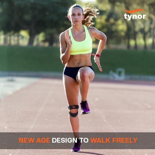 Image of TYNOR Dual Patellar Knee Support, Black, Universal, 1 Unit