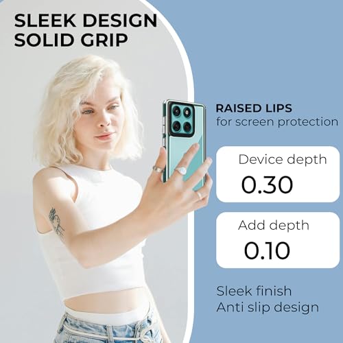 Image of A rtistque Ultra Stylish Back Cover Case for Motorola Moto Edge 60 Fusion 5G | Edge 60 5G | Premium Shockproof TPU | Protective Design | Moto Edge 60 Fusion 5g Back Cover - Black