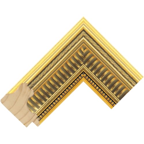 Bisel Marco Personalizable Compatible Con Samsung Frame Tv 55 Pulgadas - Marcos Dorados Ornamentados Oro Noble De 66 Mm Bisel Marco Personalizable Compatible Con Samsung Frame Tv 55 Pulgadas - Marcos Dorados Ornamentados Oro Noble De 66 Mm