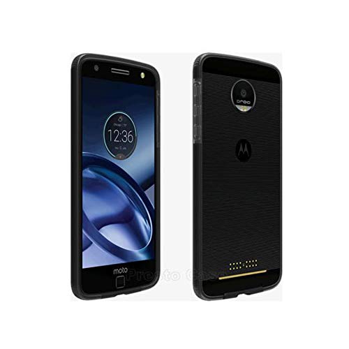 Verizon OEM Two-Tone Bumper Case for Motorola Moto Z Force Droid - Black/Gray