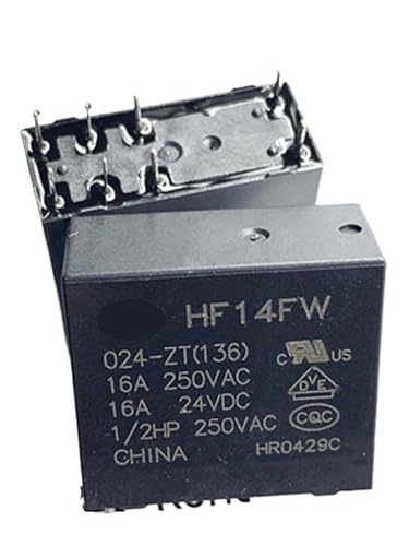 Relais 24V HF14FW 024-ZT pour réparer une carte électronique en panne