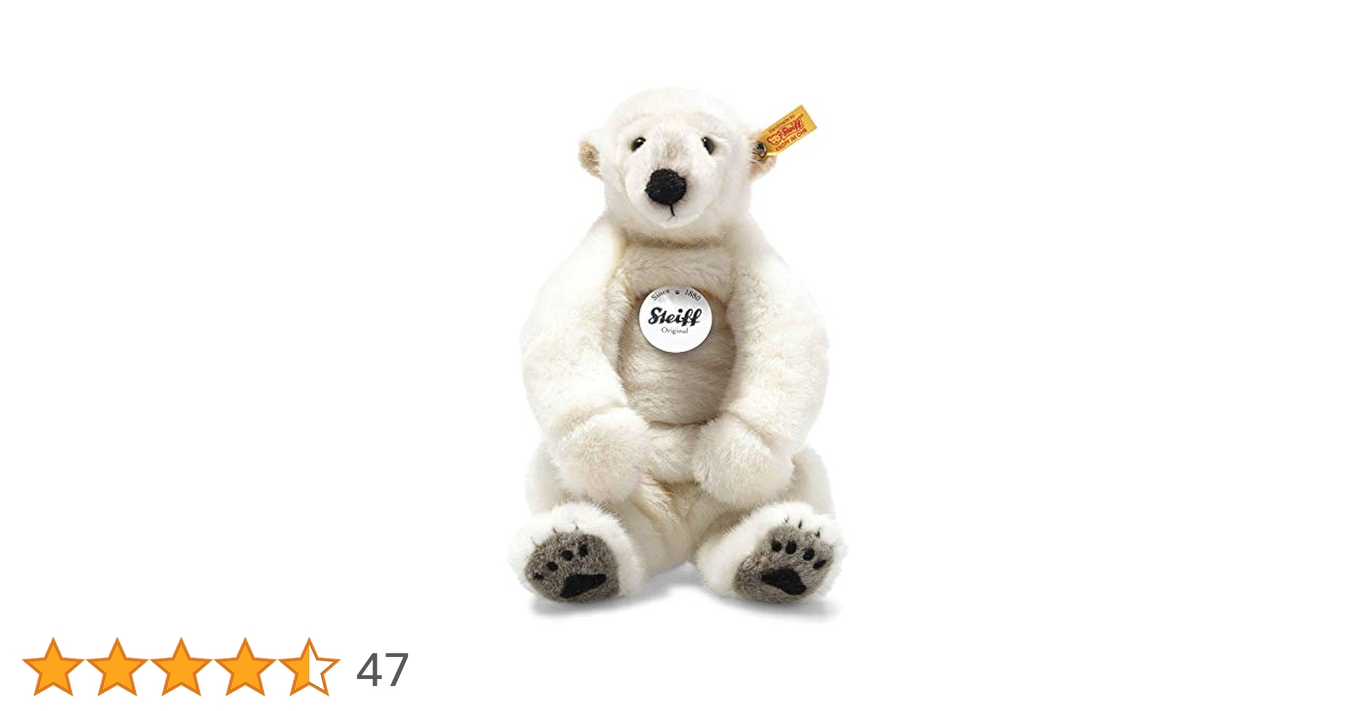 Amazon.co.jp: シュタイフ(Steiff) 北極グマのナヌーク 33cm