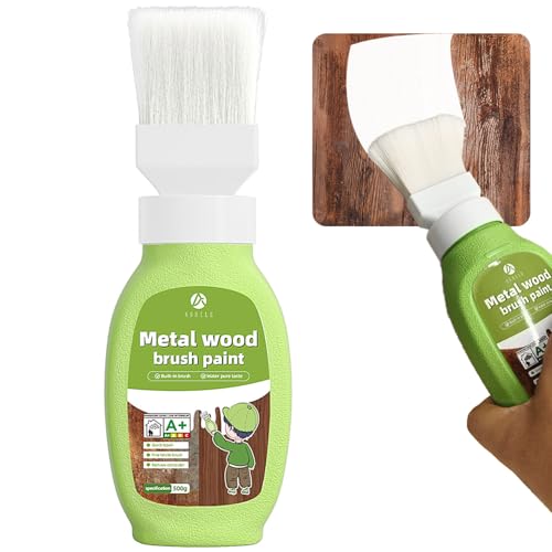 Wood Touch Up Paint - 17Oz Multi Surface Touch Up Paint Pen, Refinishing for Door, Cabinets, Furniture,Metal Railing (White Gloss)