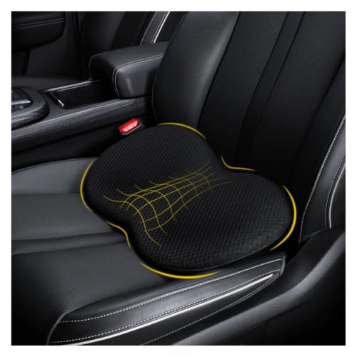 Coussin siège voiture memory foam soutien ergonomique hanche gris foncé - 3