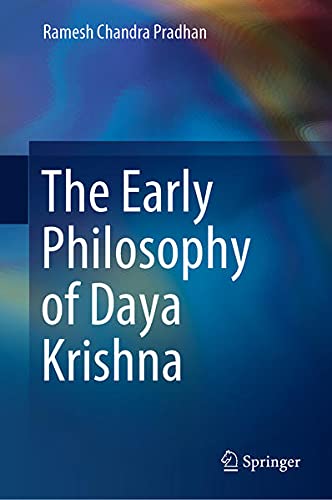 Buy The Early Philosophy of Daya Krishna — BookShops.in