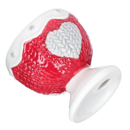 ARTIBETTER Fine Ceramic Embossed Egg Holder Breakfast Egg Cup Egg Tray Stable Base