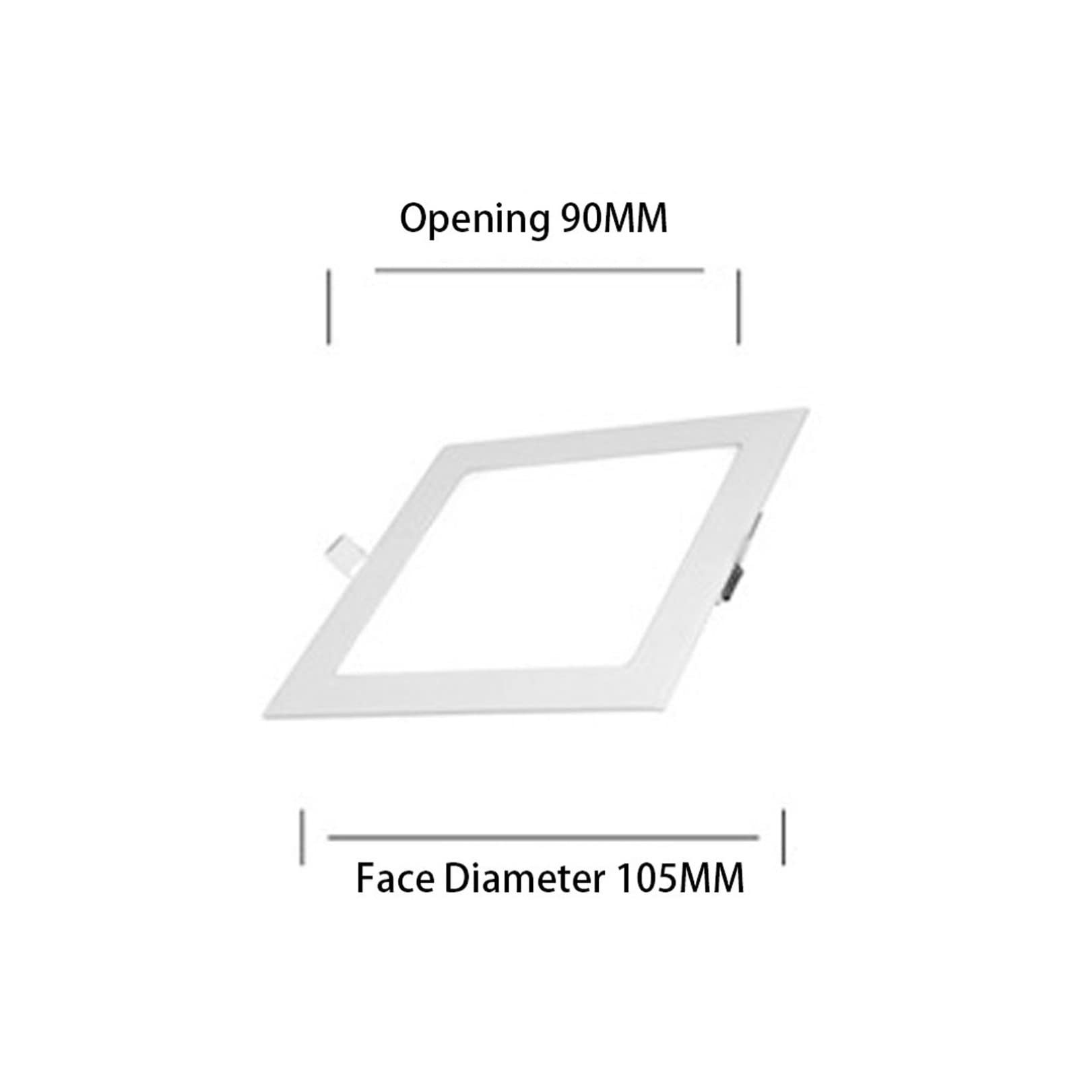 Oświetlenie Sufitowe Led Oświetlenie Sufitowe Wpuszczane 6000K Zimne Światło Odpowiednie Do Galerii Handlowych/sypialni/salonu/kuchni(4w,5pcs)