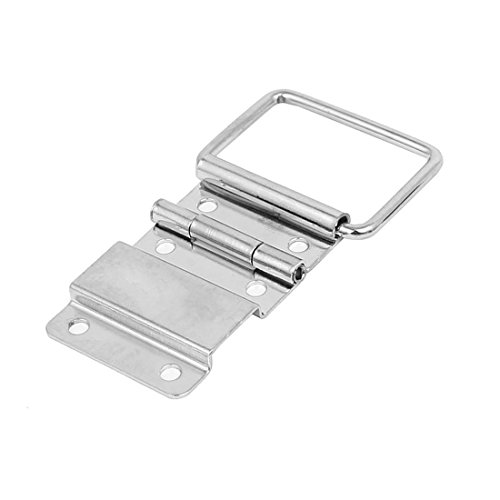 Sourcingmap Wooden Case Air Box 55mmx35mm Metal Positioning Support Hinges Silver Tone