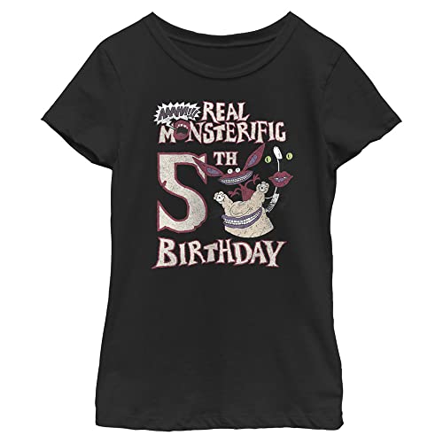 T-shirt Aaahh Monsters à manches courtes vêtement enfant fille taille 5 ans