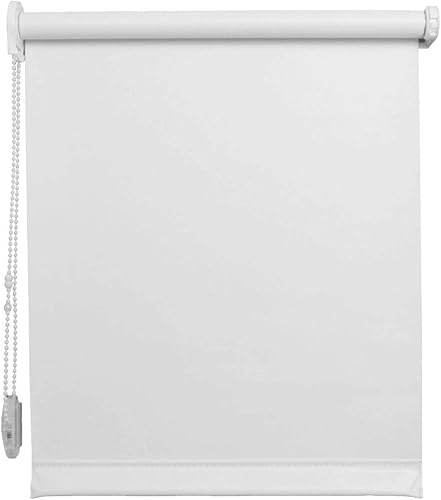 Persianas enrollables resonantes 100% opacas hechas a medida de vinilo térmico de calidad de 4 capas, elige tu tamaño, color y tipo de montaje (78