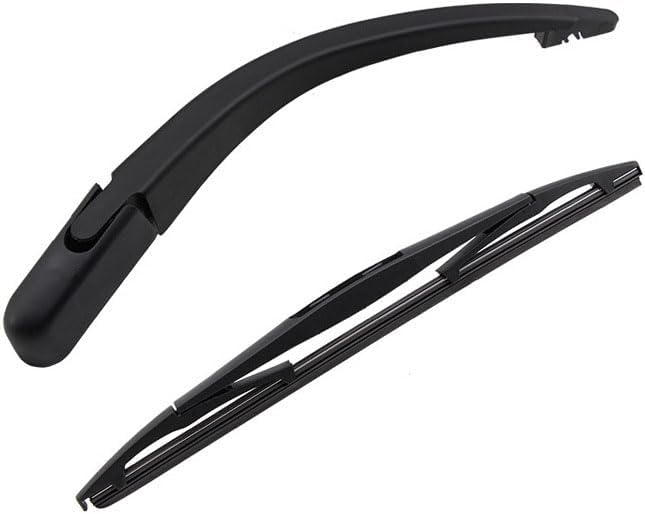 Car Rear Windshield Wiper Arm for BYD F0 2008, Back Wiper Arm Blade Set Rubber Cleaning Window Replacements Parts