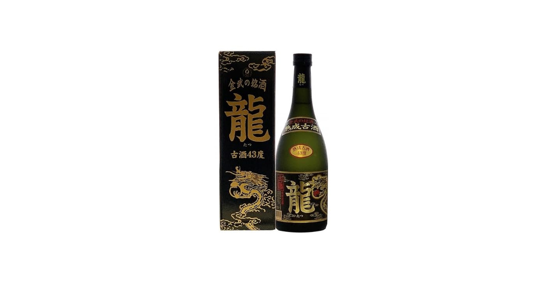 泡盛　金武酒造【龍】35度 720ml　古酒 Amazon.co.jp: 泡盛 龍 熟成古酒 43度 (3年古酒100%) 720ml /(有
