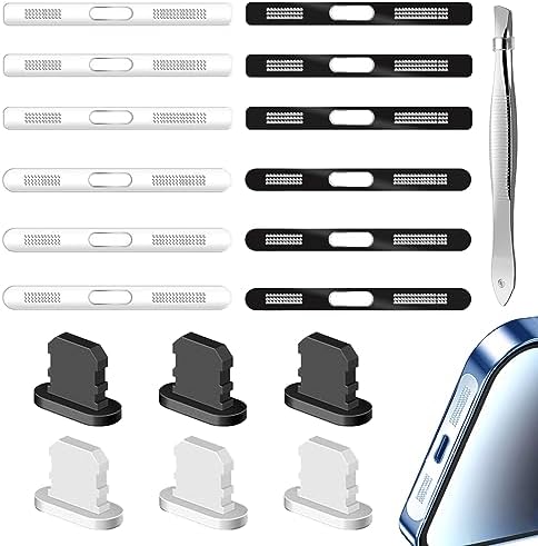 Produktbild von Iphone 17 Pro Max Staubschutz USB C Handy Staubschutz Stöpsel Set, Handy Lautsprecher Staubschutz Für Usb C Schutz