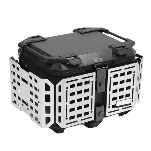 Top case de moto 45 L étanche avec verrou de sécurité haute protection