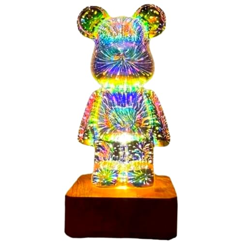 Lampe LED feu d'artifice Twinkle Bear le cadeau idéal pour décorer une table de chevet
