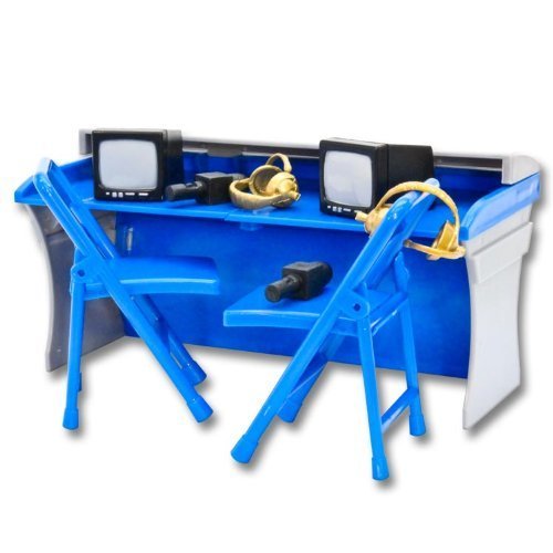 Blu commentatori Playset - Wrestling Figura