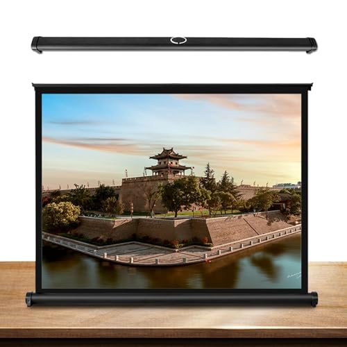 Pantalla de proyección manual portátil 40 pulgadas 16:9