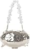 Acrylic Clutches Purse for Women Evening Bag Designers Handbag Crossbody Purse, Silver, Bohemian
