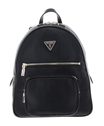 Guess Bag Woman eco elements backpack exg876733 unique black, Black, One size