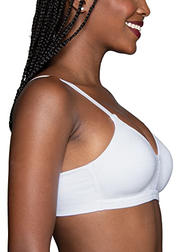 Image of Vanity Fair Women's Beyond Comfort Simple Sizing Wireless Bra, Flexes to Fit Your Individual Shape, Sizes S-3XL