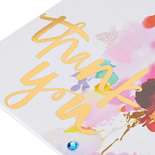 Image of Papyrus Mother's Day, Thank You Card (Watercolor Flower)
