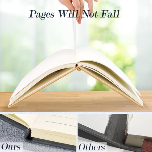 Tree-of-Life-Journals-for-Writing-Women-A5-Lined-Ruled-Writing-Personal-Diary-Notebooks-180-Lay-Flat-Thick-Paper-Hard-Cover-Leatherette-200-PagesBlue