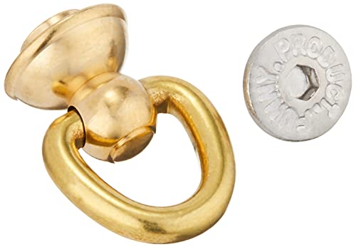 協進エル 附属金具 ドロップハンドル ネジ式 ブラス 1173100-08 73100-08