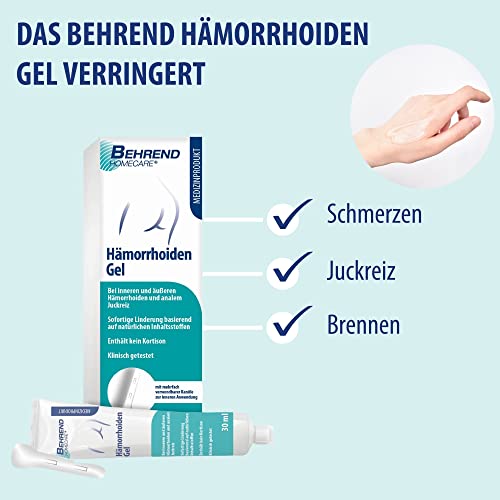 Hämorrhoidensalbe Behrend – Hämorrhoiden Gel für Linderung
