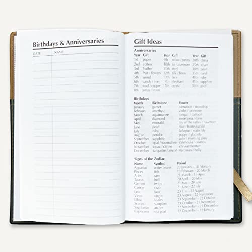 Bookfactory 2023 Weekly Pocket Calendar / 2023 Calendar / 2023 Weekly Calendar/Weekly Planner Organizer - Calendar With Notepad (Cal-2023-Pocket(Organizer)) #TOP4