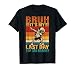 Third Grade Dabbing Boy Bruh It's My Last Day Of 3rd Grade T-Shirt
