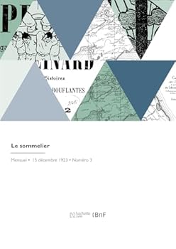 Paperback Le sommelier [French] Book