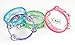 LMI Transparent Tambourine with Head Blue 15CM