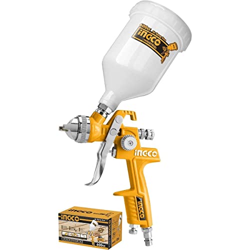 Image of INGCO HVLP spray gun ASG1061, Floor Based Electric Paint Spray Gun (600cc, 180-250mm, 1.4mm)