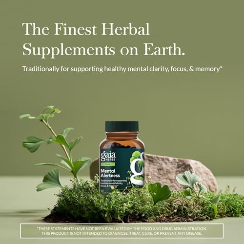 Gaia Herbs Mental Alertness, 60 Liquid Phyto-Capsules