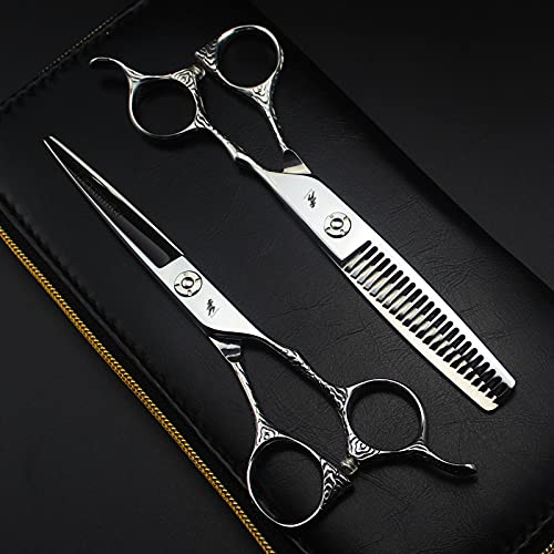 Salon Barber Haarschere Set Stahl Professionelle Friseur Schneiden Schere Effilierschneider Styling Werkzeug,Schneideschere