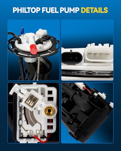 Image of PHILTOP Electric Fuel Pump Assembly E3591M, FG1384, P76246M