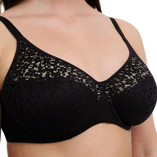 Image of Chantelle Women's Norah Molded Bra, Black, 38G