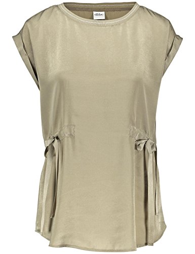 Preisvergleich Produktbild Taifun Damen Arm 960029-11080 Bluse, Grün (Olive Green 50754), 40