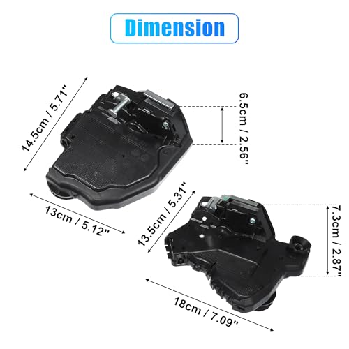 Image of uxcell 4 Pcs Power Door Lock Actuator Motor Front Rear Left Right for Toyota 4Runner Camry RAV4 for Scion iQ for Lexus CT200h LS460 No.69040-42250 /69030-42230 /69030-0C050 /69040-0C050