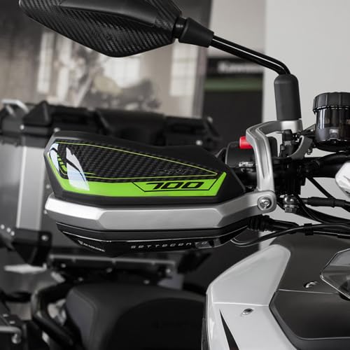 Protège-mains QJ Motor SRT 700 X autocollant 3D résiné Resin Bike