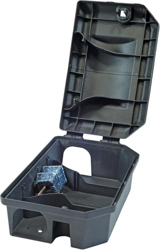 READY STEADY DEFEND Rodent Control Kit - Includes 2 Heavy Duty Rat Boxes, Fast and Efficient Rodent Control, Rat Traps For Outdoors and Indoors