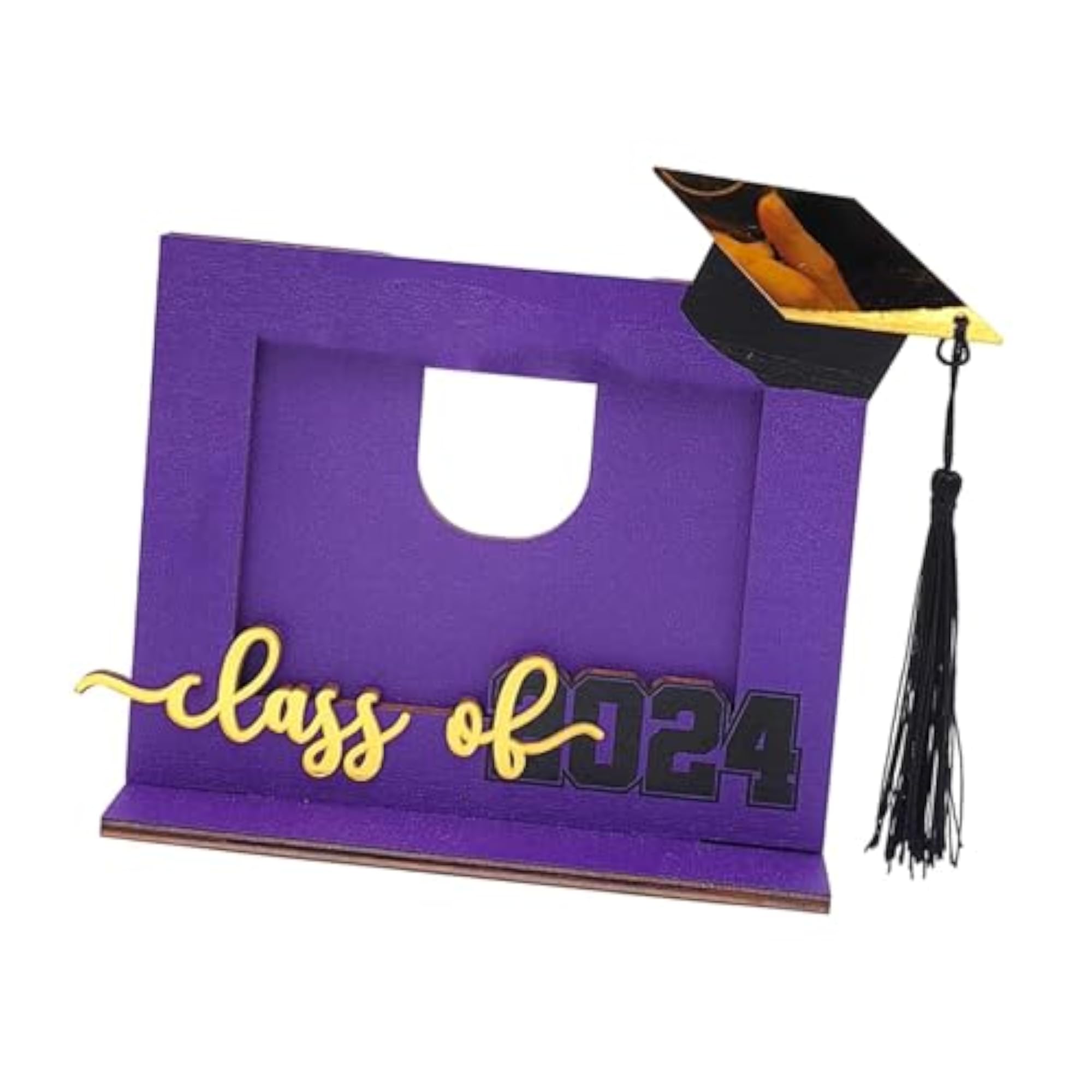 3x Wooden Graduation Photo Frame Remembrance Holder