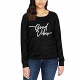 Buffalo David Bitton Ladies' Printed Cozy Top (Small, Good Vibes)