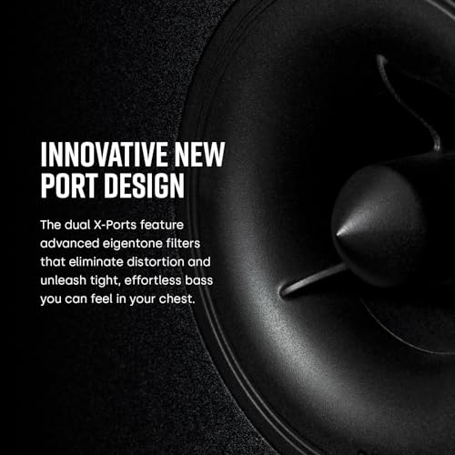 Image of Polk Audio Reserve Series R400 Large Center Channel Loudspeaker,1 inch Pinnacle Ring Tweeter, Dual 6.5 inch Turbine Cone Woofers, Hi-Res, Dolby Atmos,IMAX, For Home Theater Sound System, Wall Mountable, Black