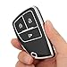 CHATYYD for Chevy Key fob Cover with Keychain,Soft TPU Car Key Cover Case for 2021-2025 Chevrolet Colorado Tahoe Silverado 1500 GMC Yukon Sierra Buick Encore(3 Buttons)