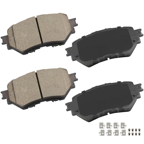 Image of cciyu D1759 Front Ceramic Disc Brake Pads Kit For Mazda 3 2014-2018,For Mazda 3 Sport 2014