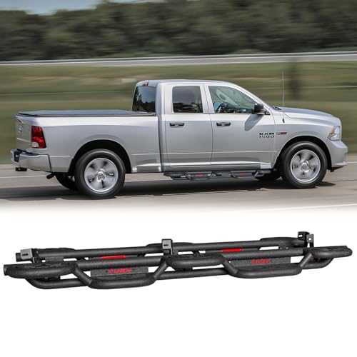 Estribos acero para Dodge Ram 2500/3500 Quad Cab 2010-2024 miniatura 2