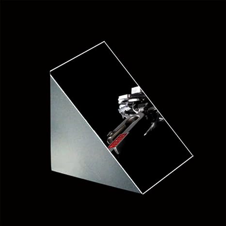 Right Angled Triangular Prism, N-BK7 (K9) Optical Components Glass for Precision Instruments Excellent, Physics, Light Refraction & Wavelength Experiments